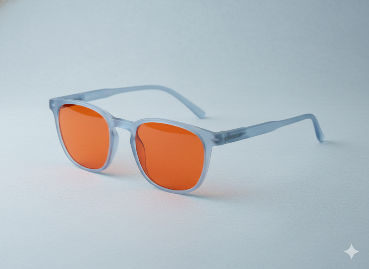 Performance Blaulichtfilter– Ultra-Leicht | 95% Blaulichtblocker für besseren Schlaf & Fokus