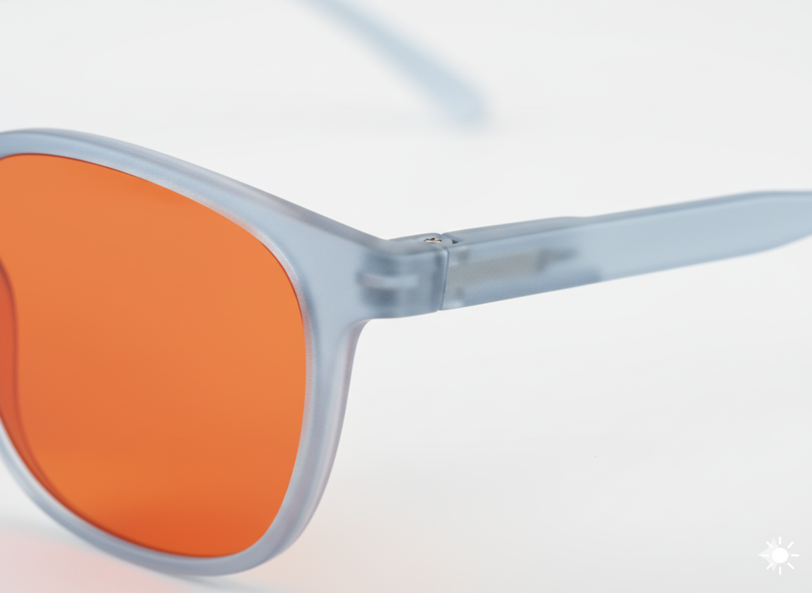 Performance Blaulichtfilter– Ultra-Leicht | 95% Blaulichtblocker für besseren Schlaf & Fokus